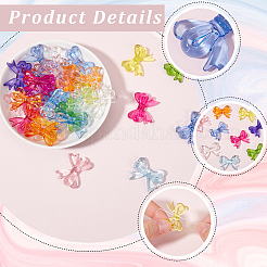 100 Stück transparente Acrylperlen&nbsp;TACR-SP0001-20