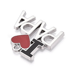 Pendente smaltati in lega&nbsp;ENAM-N067-03P