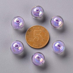 Abalorios de acrílico transparentes&nbsp;TACR-S152-16B-SS2114