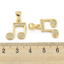 Messing micro pave klare zirkonia anhänger&nbsp;ZIRC-P115-06G