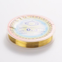 Abalorios de vidrio pintado para hornear hebras&nbsp;LS-CWIR-CW0.3mm-07