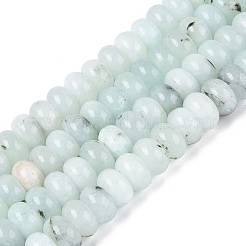 Fili di perline giada bianco naturale&nbsp;G-Q613-01F-17