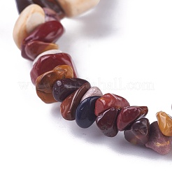 Bracciali elasticizzati di perline naturali Mookaite&nbsp;BJEW-JB04152-07