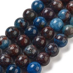 Brins de perles d'opale bleu naturel&nbsp;G-H045-A02-8MM-02