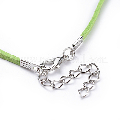 Cavo di collana in pelle scamosciata del faux&nbsp;NCOR-R025-M