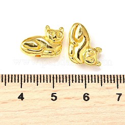 Katze Legierung Perlen&nbsp;TIBEP-GC183-G-RS