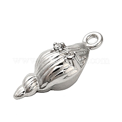 Legierung rhinestone-anhänger&nbsp;FIND-A051-04B-P
