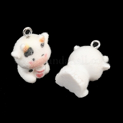 Beflockung von Anhängern aus opakem Harz&nbsp;FIND-Z116-03P