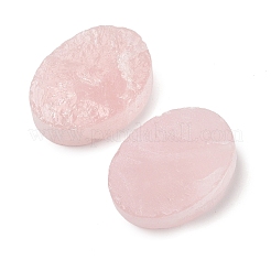 Rosa naturale cabochon di quarzo&nbsp;G-K338-38B-02