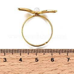 Anillos abiertos de puño esmaltados de acero inoxidable 304&nbsp;SA-CBA369F-04G-01