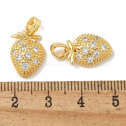 Pendentifs en laiton avec micro pavé de zircone cubique&nbsp;KK-R210-17G