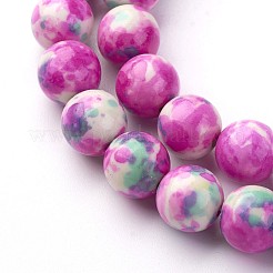 Natur Meer weißer Jade Perle Stränge&nbsp;G-G916-10mm-06