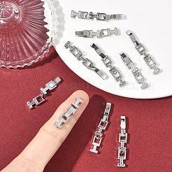 Klappverschlüsse aus Messing mit Mikropavé-Fassung und klaren Zirkonia&nbsp;XGRQ5K377-843P
