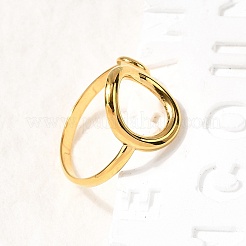 Anelli con polsino in acciaio inossidabile 304 per donna&nbsp;RJEW-Z110-05G