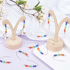 10 Paar Chakra-Schmuck&nbsp;EJEW-CN0001-01
