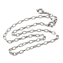 4.5 mm 201 Edelstahl-Cabale-Ketten für Unisex&nbsp;NJEW-K302-20P