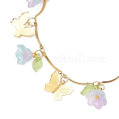 Bracciali con ciondoli in acciaio inossidabile 304&nbsp;BJEW-JB12458