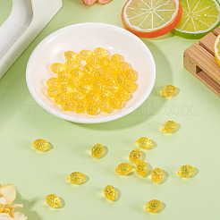 50 Stück transparente Acrylperlen&nbsp;TACR-TADJ0001-01A