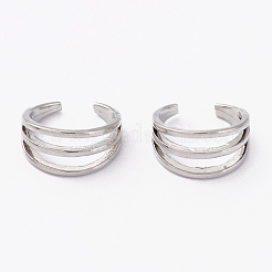 Orecchini a bracciale in ottone&nbsp;EJEW-P188-02P