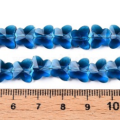 Perle di vetro trasparente&nbsp;GLAA-Q066-10mm-B08