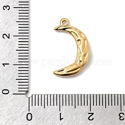 Pendentifs en acier inoxydable 304 martelé&nbsp;STAS-P450-04C-G
