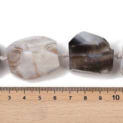 Rohe grobe natürliche Botswana Achat Perlen Stränge&nbsp;G-S396-04A