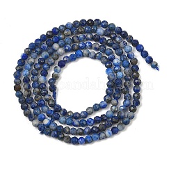 Chapelets de perles en lapis-lazuli naturel&nbsp;GG-CBA1497-A02-2mm