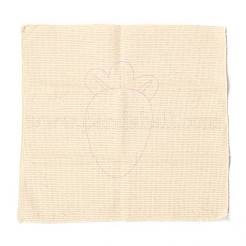 Kits d'aiguille de poinçon de tapis de tasse de coton de bricolage&nbsp;DIY-K032-40F