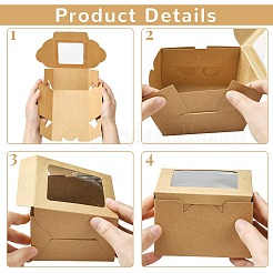 30 Stück 5 Arten von Papierbäckereiboxen&nbsp;CON-CJ0001-30