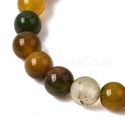 Fili di agata naturale a strisce / fili di agata legati&nbsp;G-Z060-A01-A18