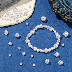 DIY-Armband-Sets aus runden ABS-Kunststoff-Imitationsperlen&nbsp;DIY-YW0010-26C