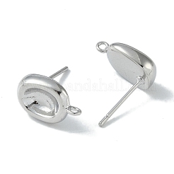Accessoires de clous d'oreilles en laiton&nbsp;EJEW-H006-01P