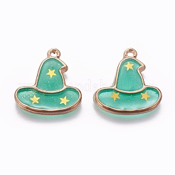 Pendentifs d'émail en alliage&nbsp;X-ENAM-L017-D