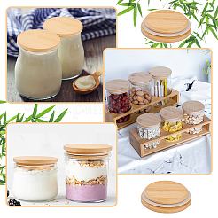 Couvercles de bocaux en bois&nbsp;AJEW-GF0004-90A