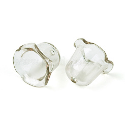 Transparentes bouchons acrylique de perles&nbsp;TACR-T028-58B
