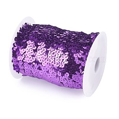 Perle di plastica paillette elastiche&nbsp;PVC-WH0003-A05