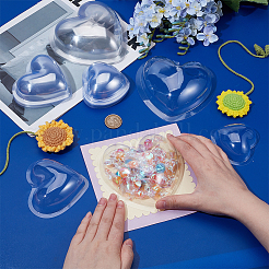 40 Stück 3 Arten transparente PVC-Verpackungsbox&nbsp;FIND-OC0013-59