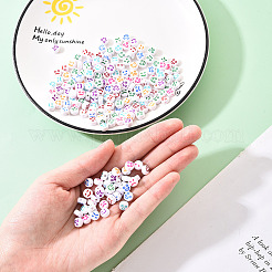 Weiße undurchsichtige Acrylperlen&nbsp;MACR-YW0001-20D