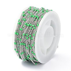 Cadenas de eslabones esmaltadas de acero inoxidable 304&nbsp;CHS-P013-01P-10