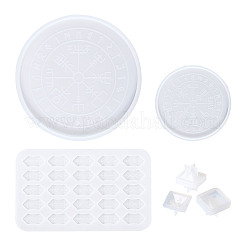 Runensteine Wahrsagematte Silikonformen&nbsp;DIY-TA0008-78