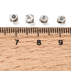 Tibetischer stil legierung perlen&nbsp;AL-CBA3B63-14AS