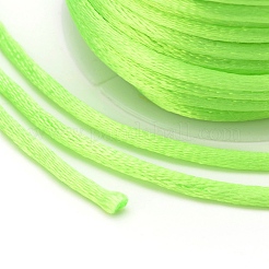 Cordon en nylon satiné à queue de rat&nbsp;NWIR-L006-2mm-24