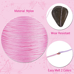 6 rollo de cordón trenzado de nailon de 6 colores&nbsp;NWIR-TA0001-46B