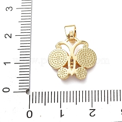 Ottone micro spianare pendenti zirconi&nbsp;KK-C161-02G-10