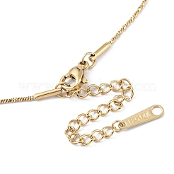 Ionenplattierung (IP) 304 Edelstahl Schlangenkettenarmbänder für Männer und Frauen&nbsp;BJEW-M293-05G