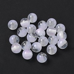 Perles de résine bicolores&nbsp;RESI-Q025-02A-C