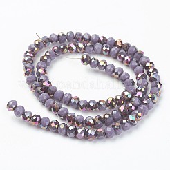 Undurchlässige Glasperlenstränge galvanisieren&nbsp;EGLA-A034-P4mm-R12
