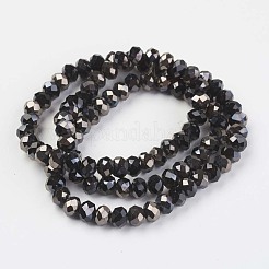 Fili di perline di vetro opaco placca&nbsp;EGLA-A034-P2mm-P01