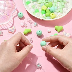 Ca. 150 Stück DIY-Set zum Finden von Schmuck aus Acryl- und Kunststoffperlen&nbsp;DIY-CJ0002-33