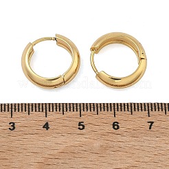 201 orecchini a cerchio in acciaio inossidabile&nbsp;EJEW-D354-21G-02